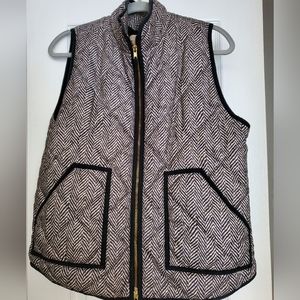 J.crew herringbone vest